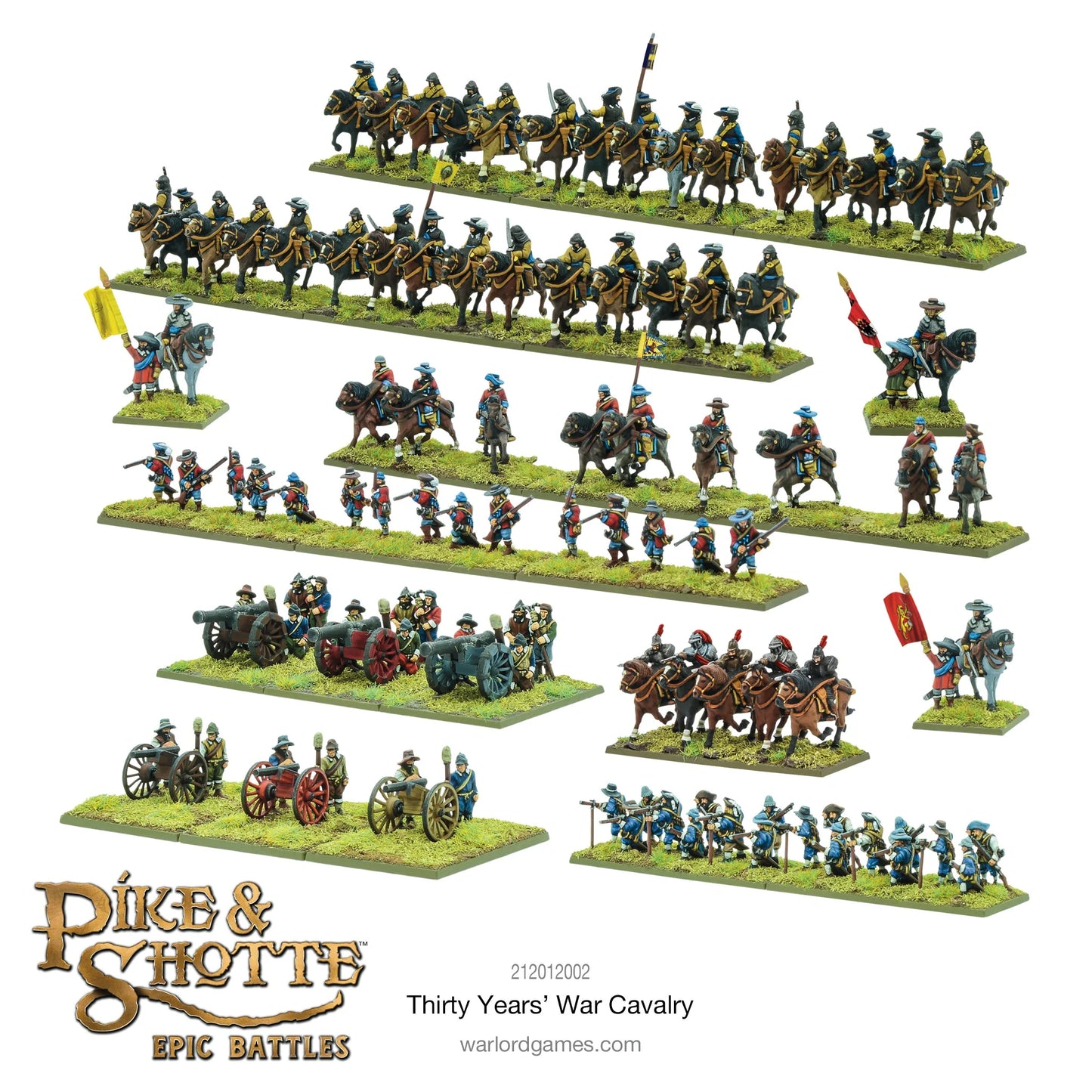 Thirty Year's War Cavalry ⏣ Pike & Shotte Epic Battles ⏣ Warlord