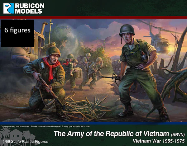 The Army of the Republic of Vietnam ⏣ 6 figures ⏣ Rubicon