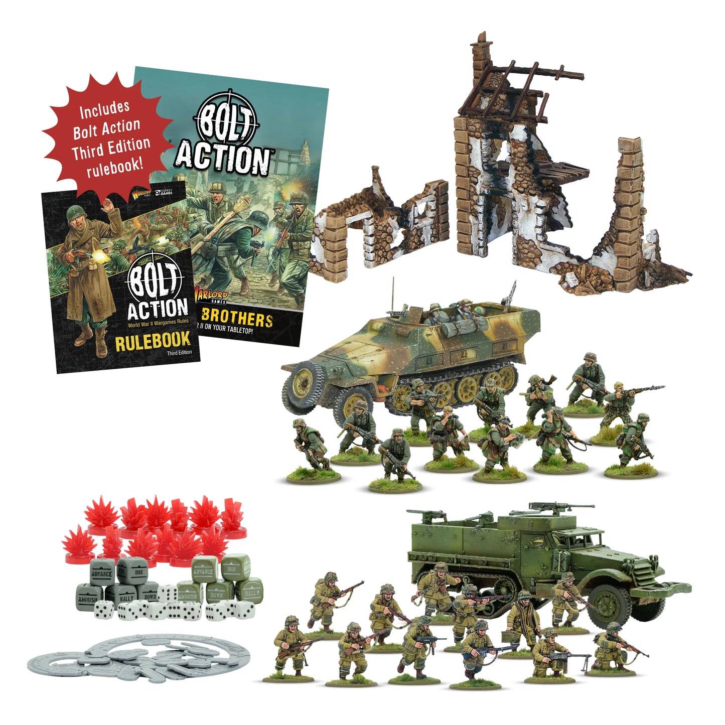 Band of Brothers ⏣ Bolt Action Third Edition Starter Set ⏣ Warlord