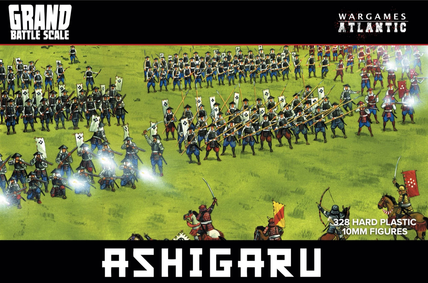 Epic Scale Ashigaru ⏣ Pike & Shotte ⏣ Wargames Atlantic
