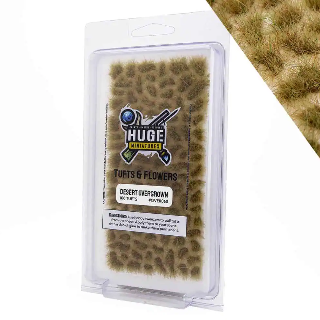 Desert Overgrown Tufts ⏣ Huge Miniatures