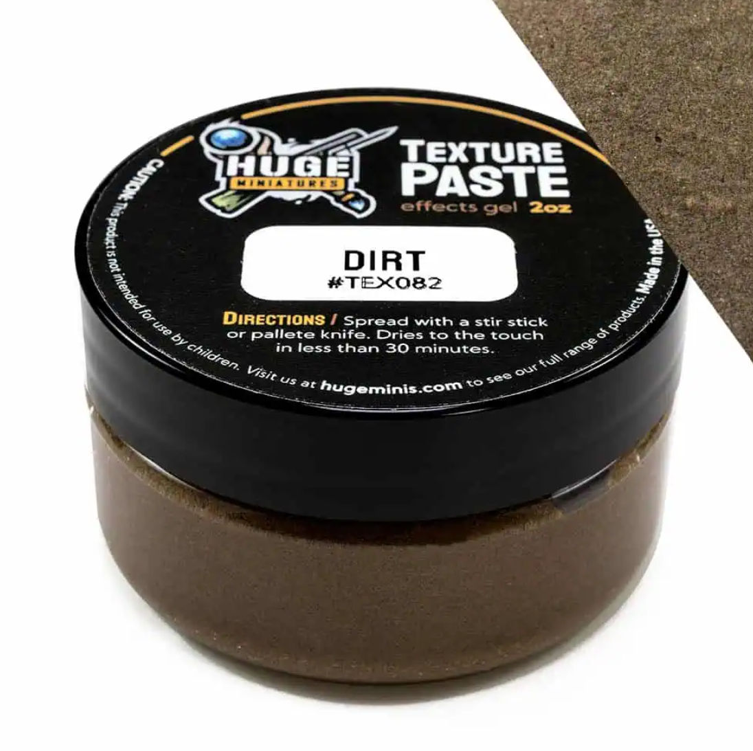 Dirt Texture Paste ⏣ Huge Miniatures