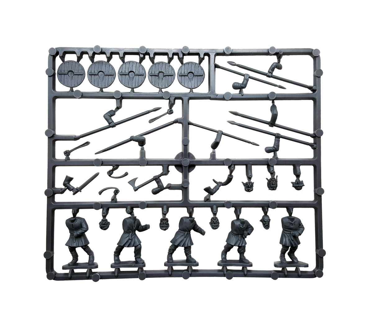 Dark Age Warriors ⏣ 5 figures ⏣ SAGA ⏣ Gripping Beast