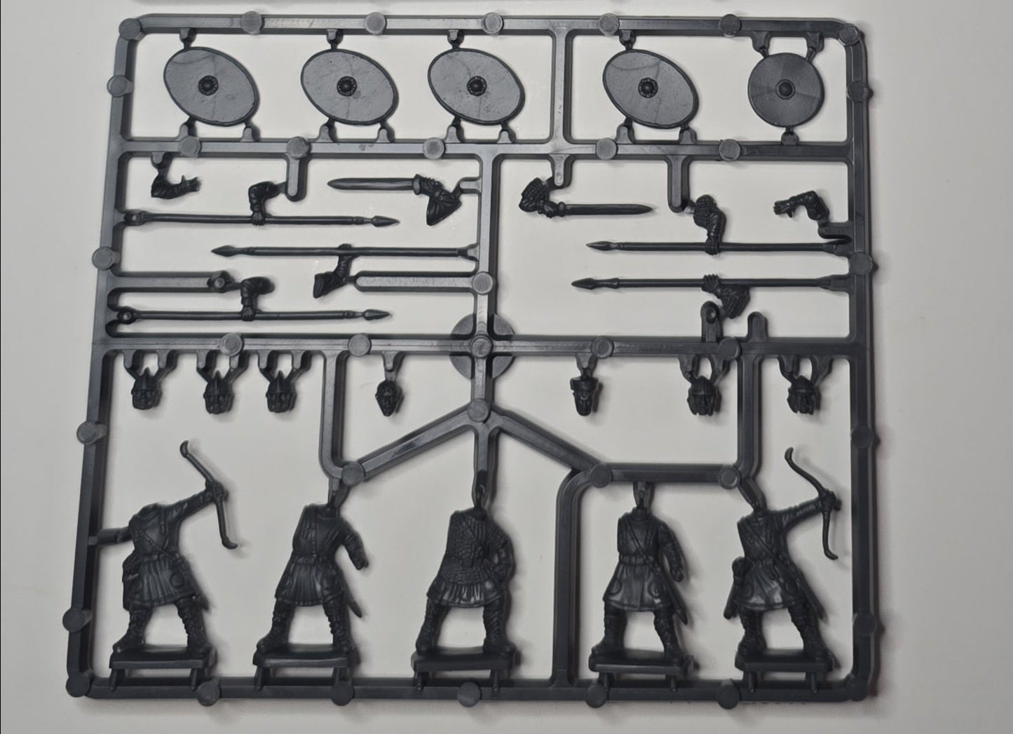 Late Roman Infantry and Archers ⏣ 5 figures ⏣ SAGA ⏣ Gripping Beast