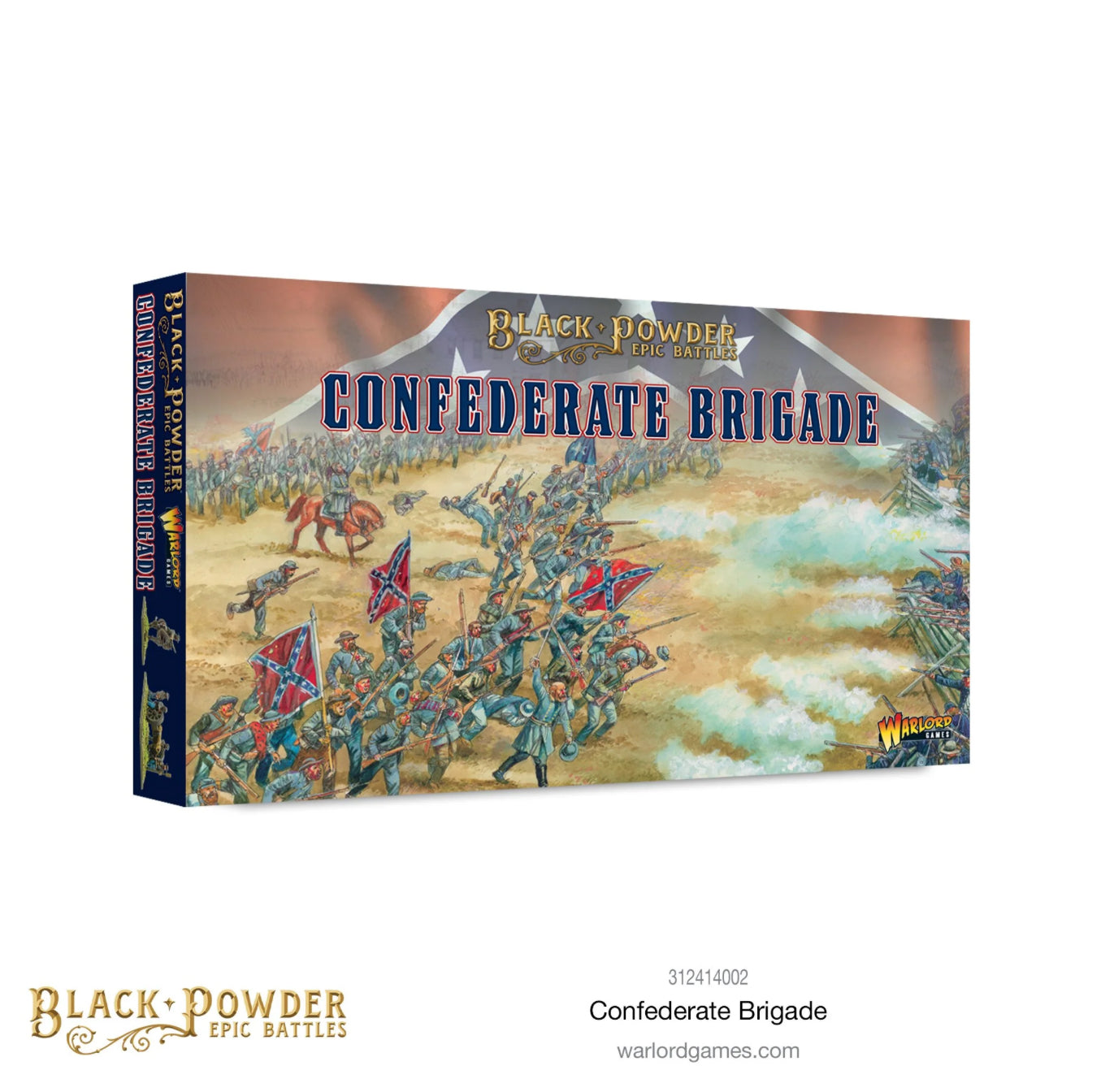 Confederate Brigade ⏣ Black Powder American Civil War Epic Battles ⏣ Warlord