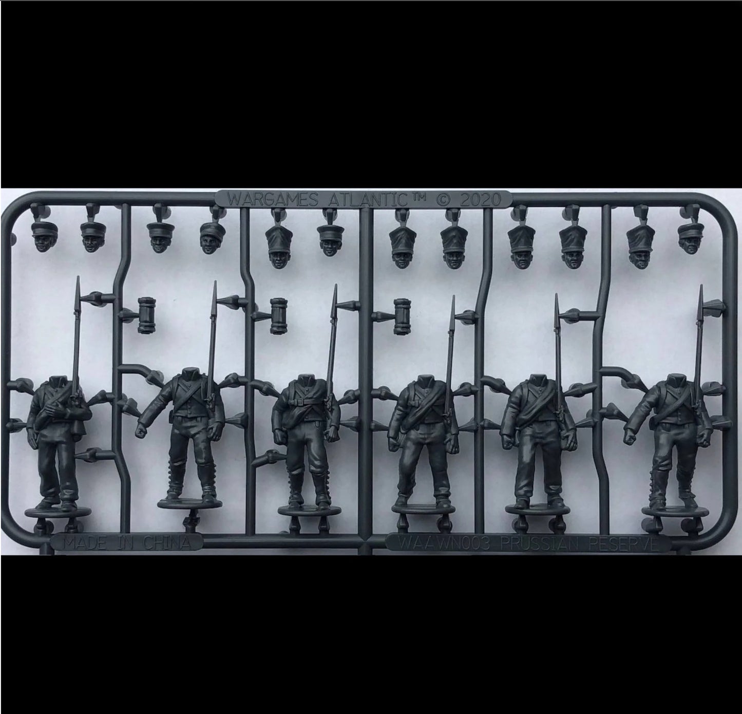 Prussian Reserve 1813-1815 ⏣ 6 figures ⏣ Black Powder ⏣ Wargames Atlantic