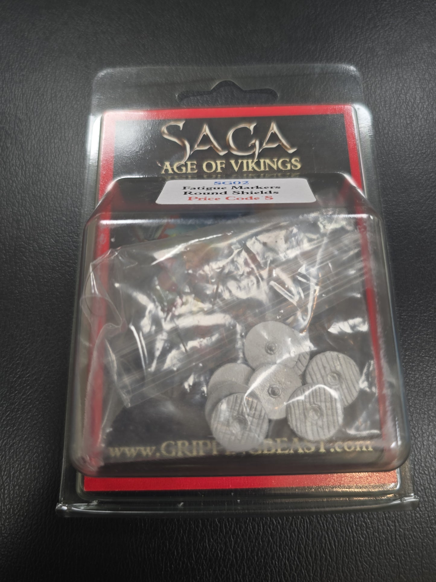 Round Shields ⏣ Fatigue Markers ⏣ SAGA ⏣ Gripping Beast