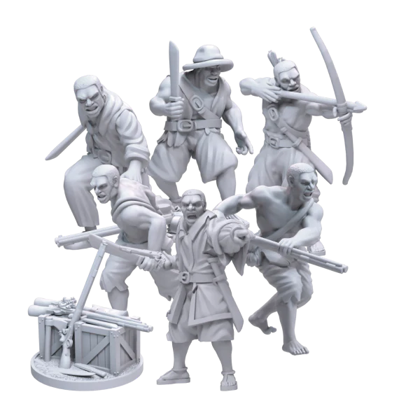 Maroons Faction Box ⏣ 6 figures ⏣ Port Royal ⏣ Firelock Games
