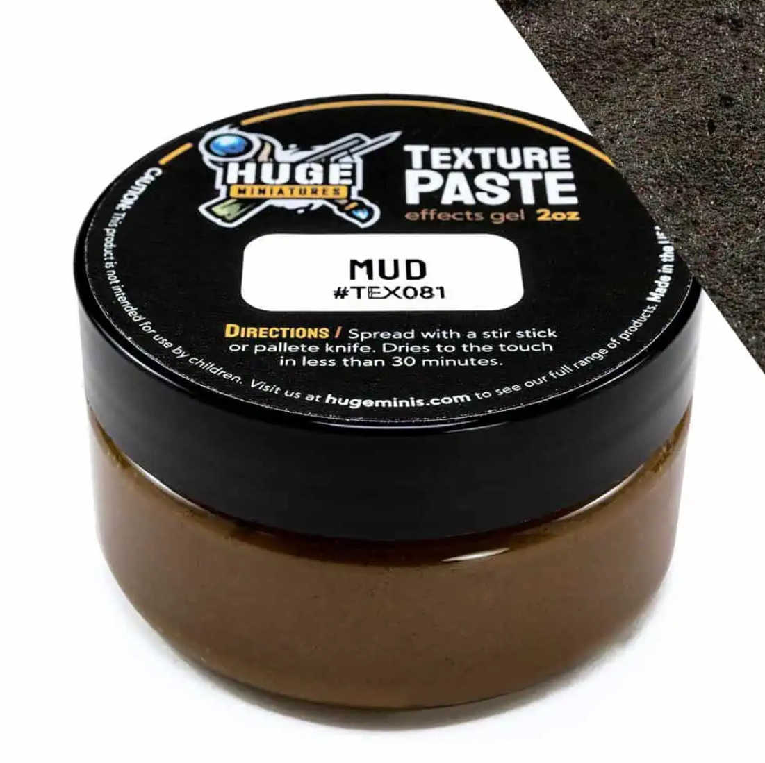 Mud Texture Paste ⏣ Huge Miniatures