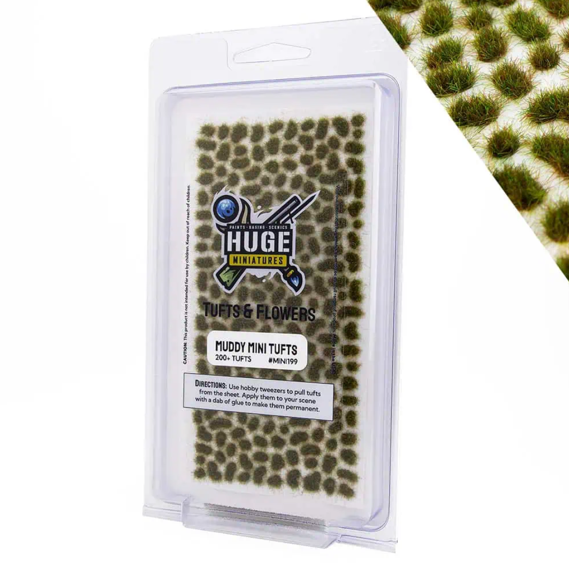 Muddy Mini Tufts ⏣ Huge Miniatures