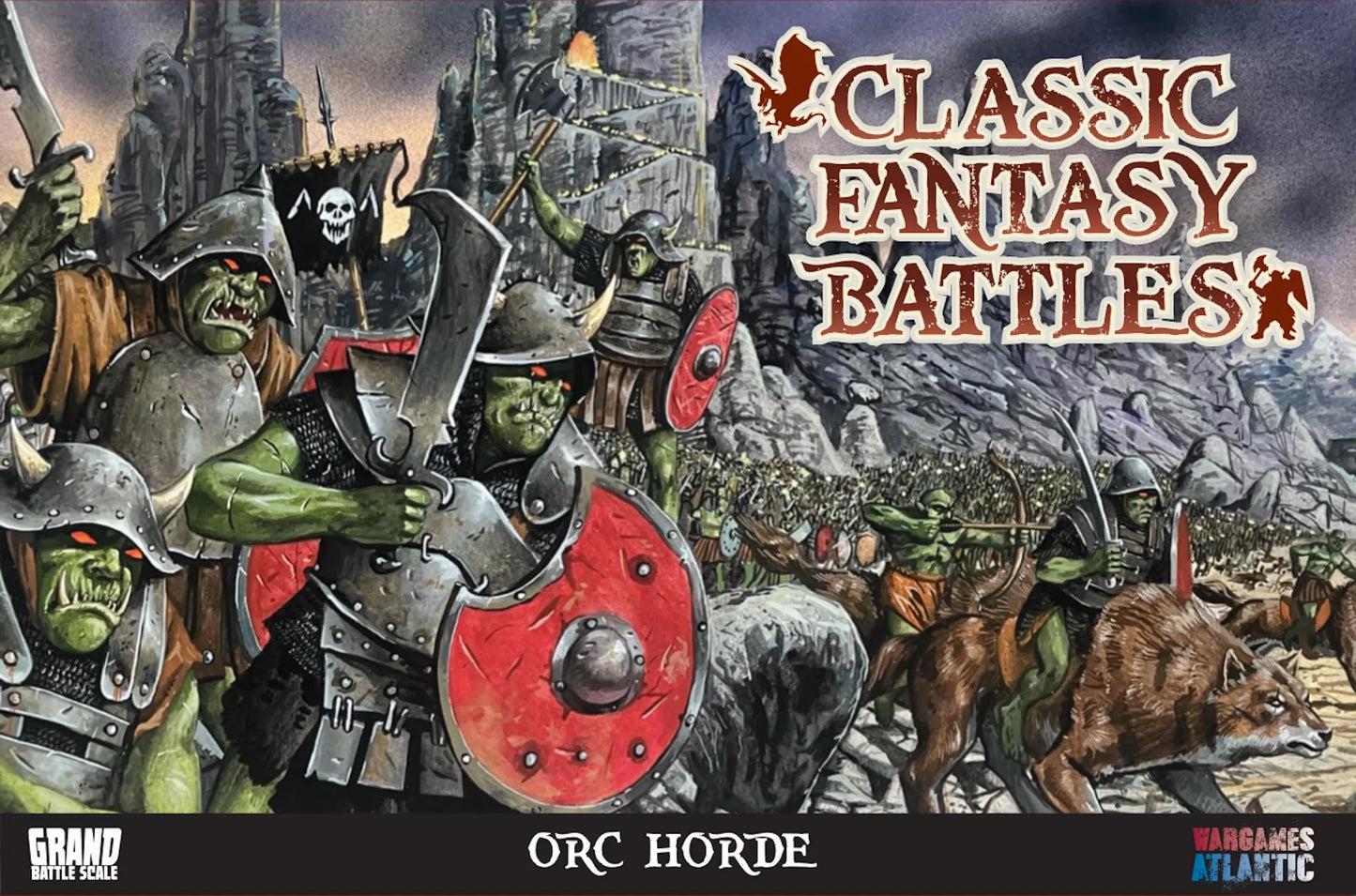 Orc Horde ⏣ SAGA ⏣ Wargames Atlantic