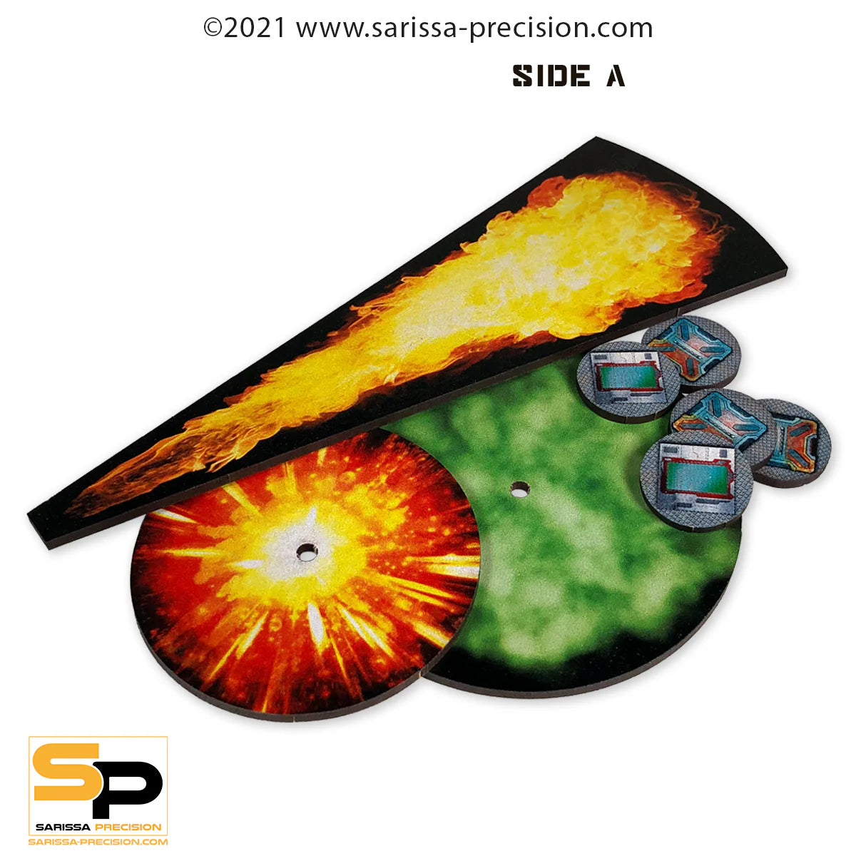 Full Color Template Set ⏣ Stargrave ⏣ Sarissa Precision