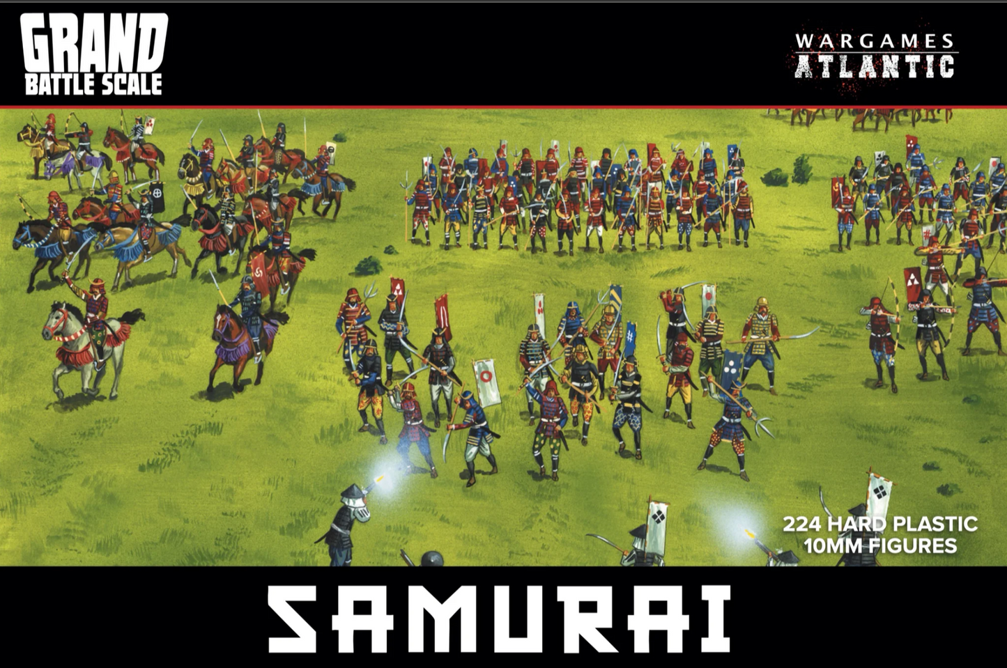 Epic Scale Samurai ⏣ Pike & Shotte ⏣ Wargames Atlantic