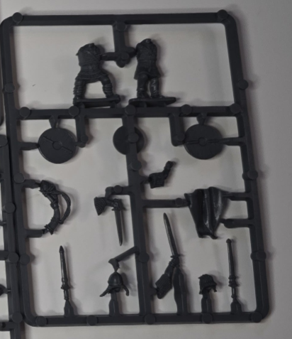 Viking Hirdmen Command ⏣ 2 figures ⏣ SAGA ⏣ Gripping Beast