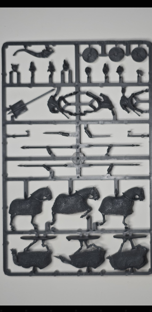 Goth Cataphracts ⏣ 3 figures ⏣ SAGA ⏣ Gripping Beast