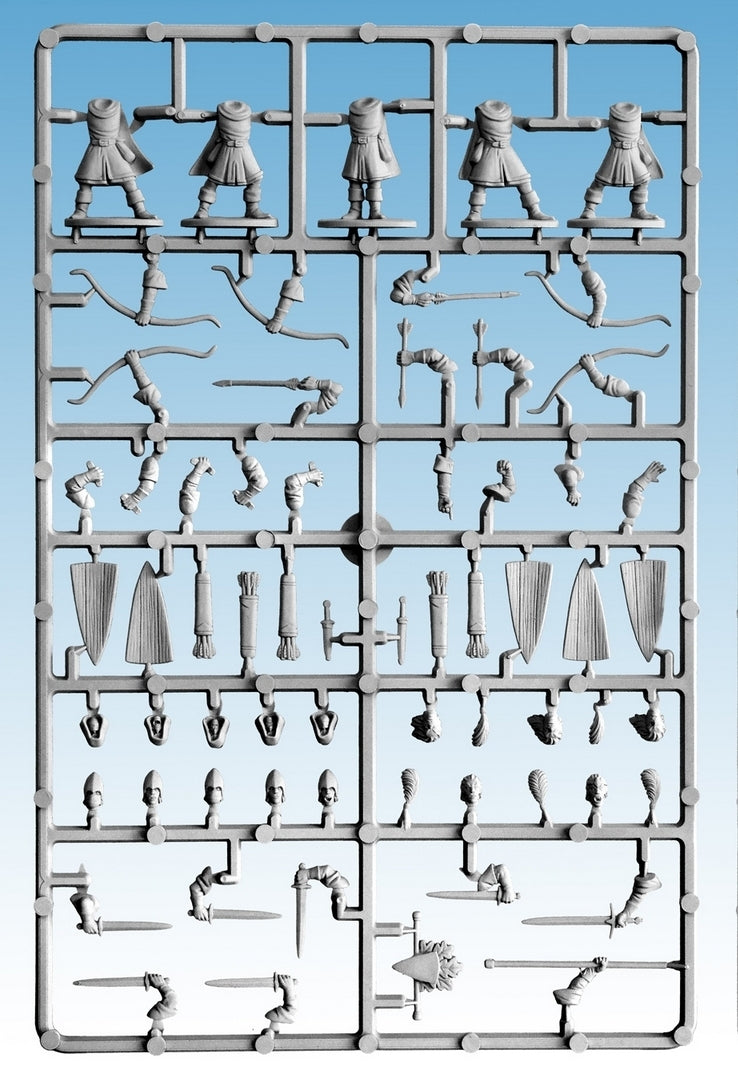 Elf Light Infantry ⏣ 5 figures ⏣ Oathmark ⏣ SAGA ⏣ North Star