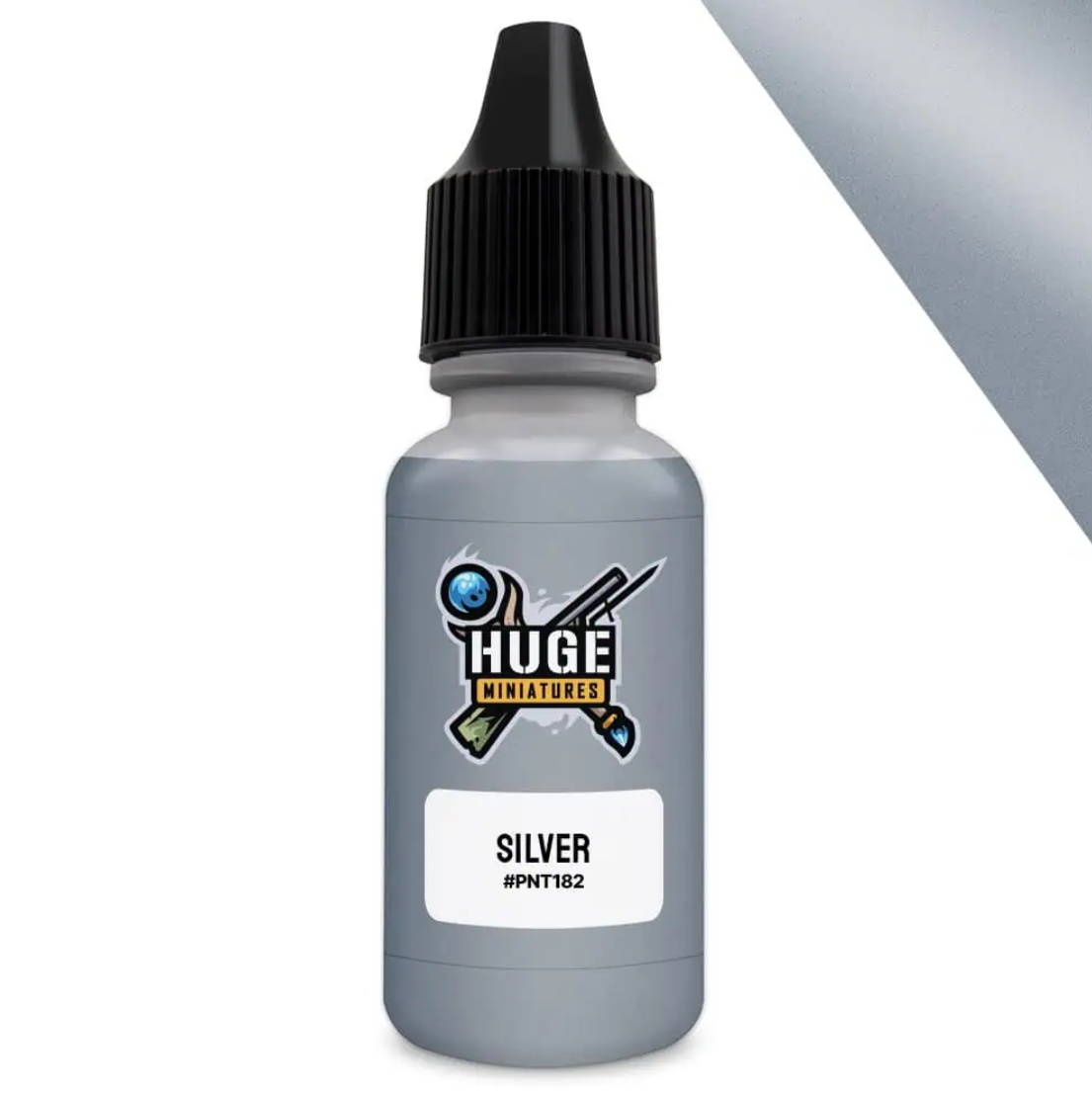 Silver Paint ⏣ Huge Miniatures