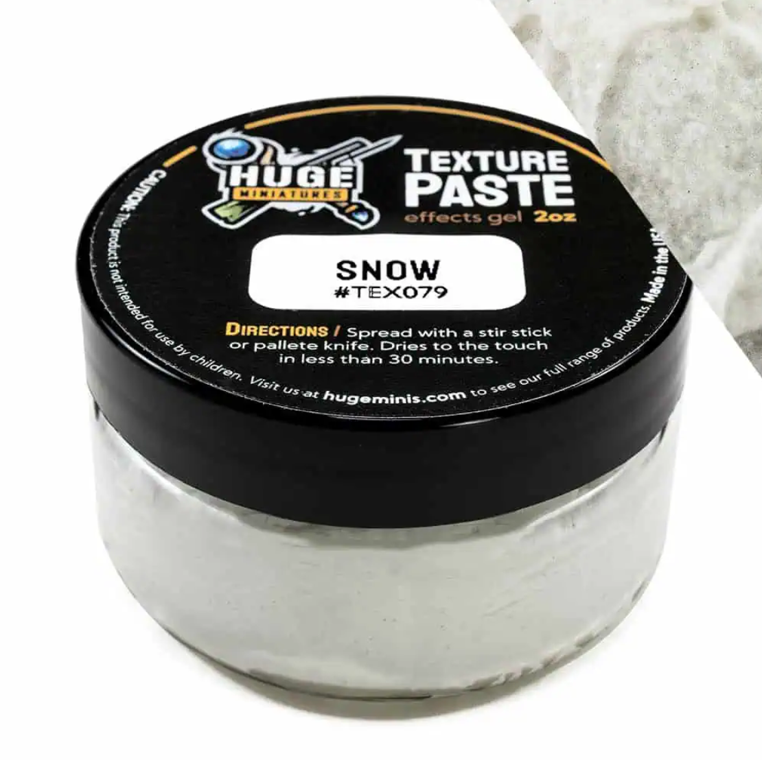 Snow Texture Paste ⏣ Huge Miniatures