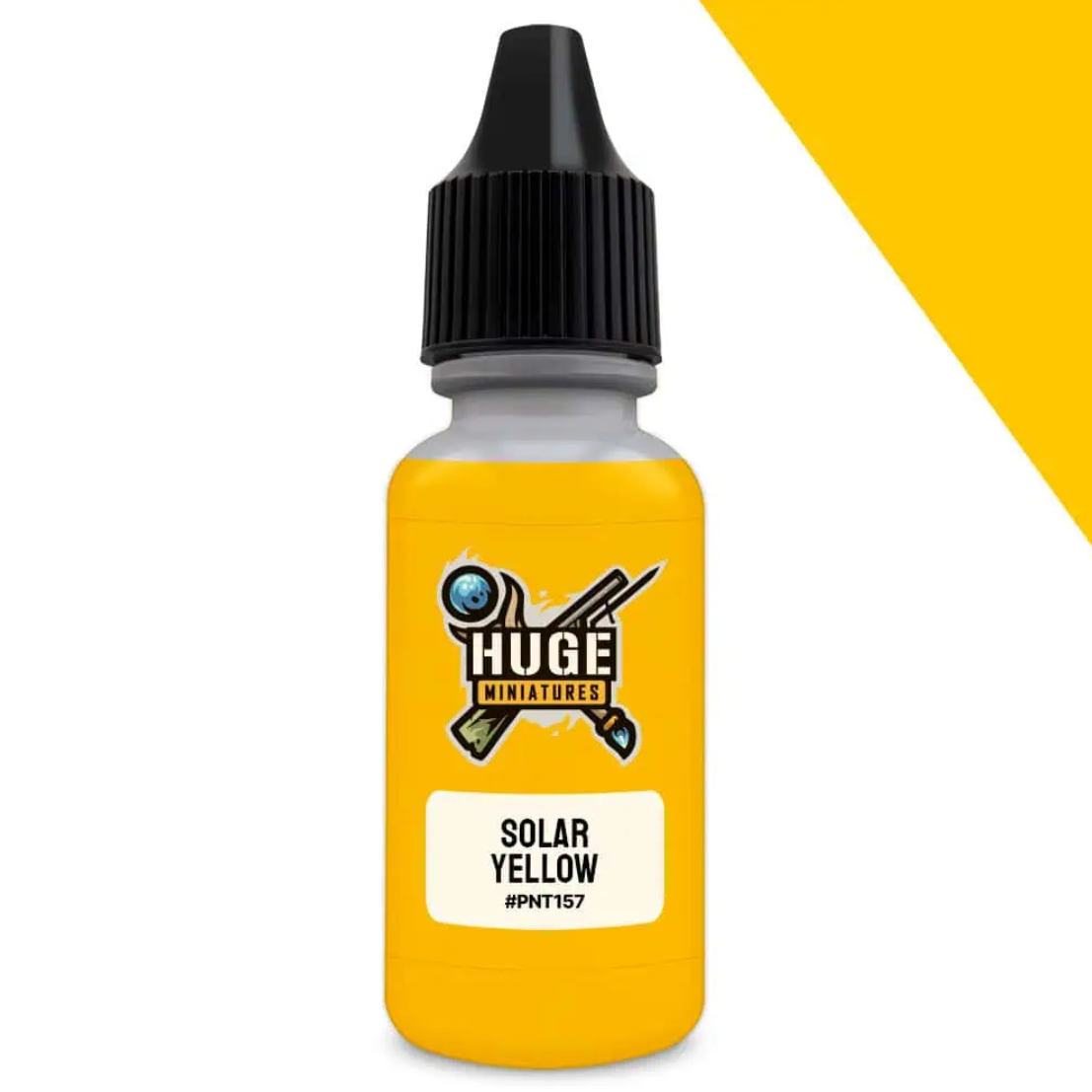 Solar Yellow Paint ⏣ Huge Miniatures