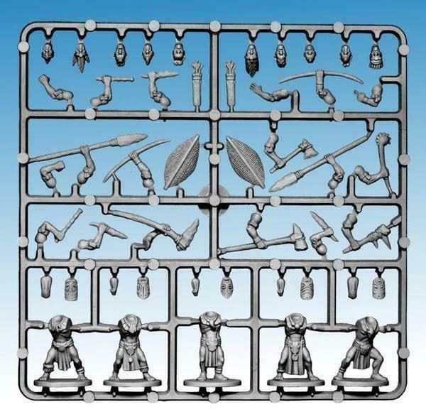 Ghost Archipelago Tribals ⏣ 5 figures ⏣ Frostgrave ⏣ North Star