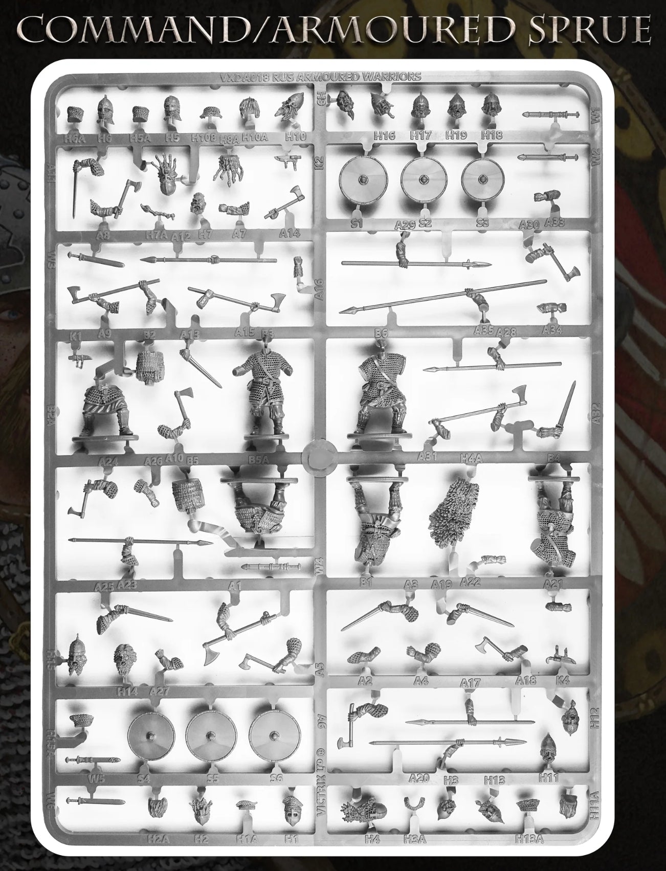 Armored Rus ⏣ 6 figures ⏣ SAGA ⏣ Victrix