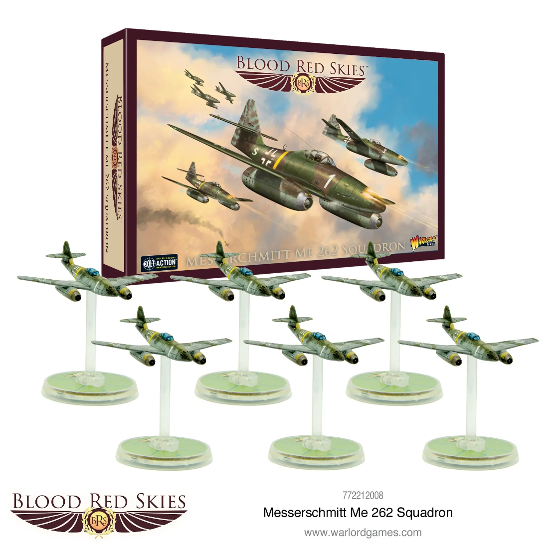Messerschmitt Me 262 Squadron ⏣ Blood Red Skies ⏣ Warlord