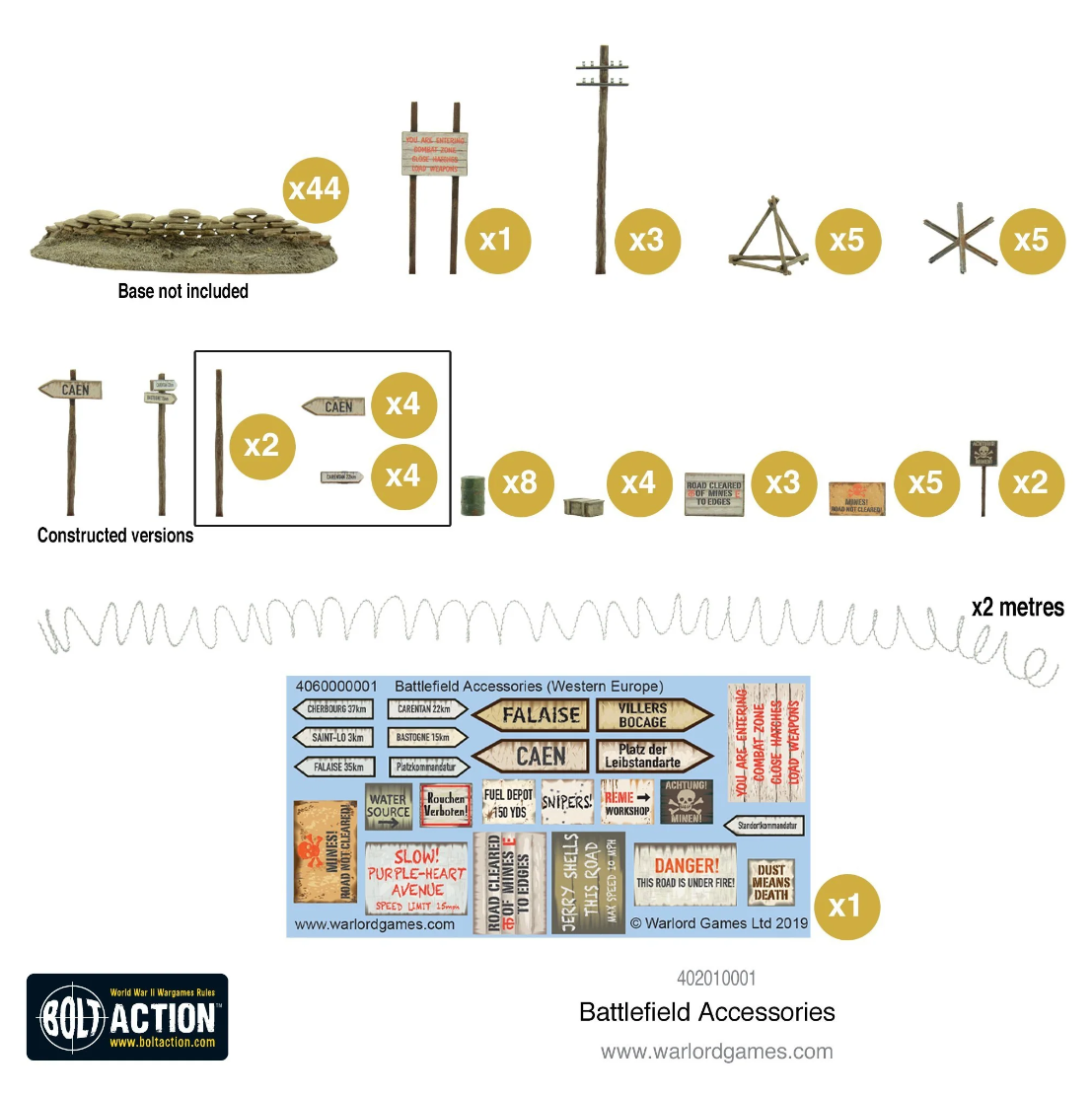 Battlefield Accessories ⏣ Bolt Action ⏣ Warlord