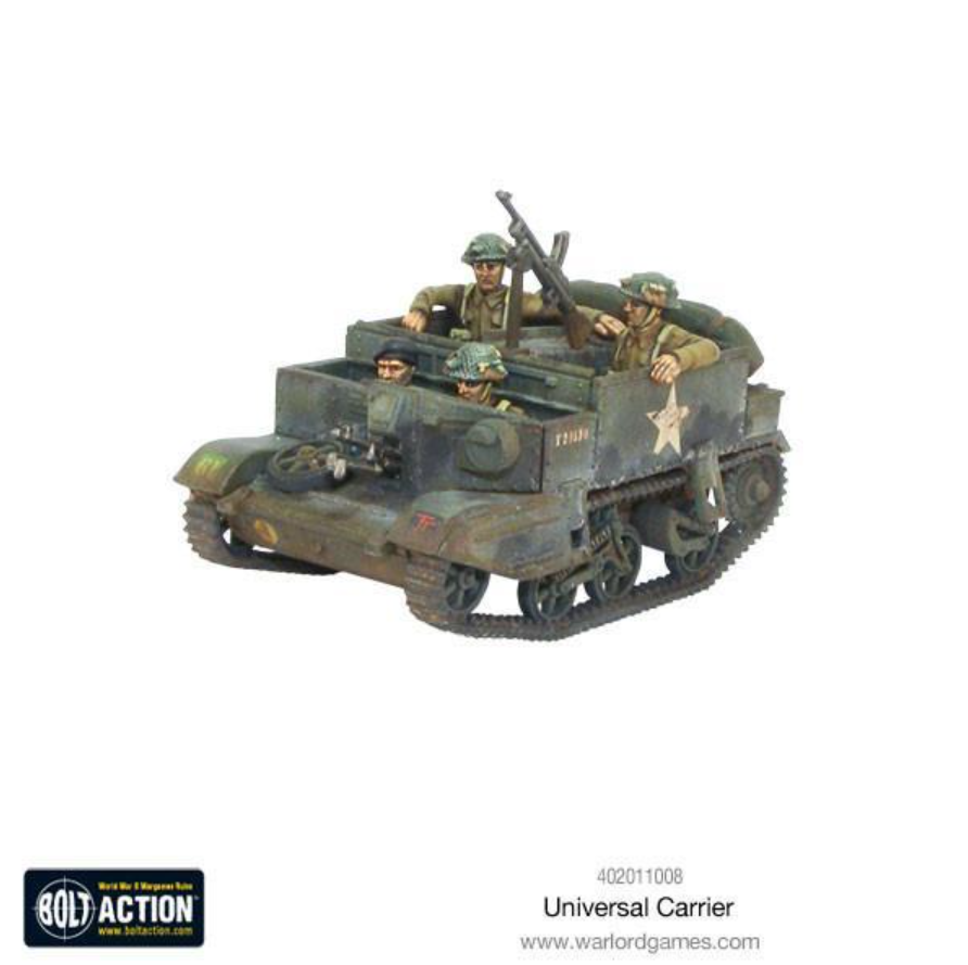 Universal Carrier ⏣ Bolt Action ⏣ Warlord