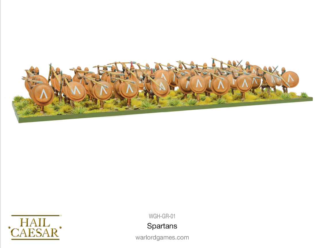 Hail Caesar Spartans ⏣ 40 figures ⏣ SAGA ⏣ Warlord Games