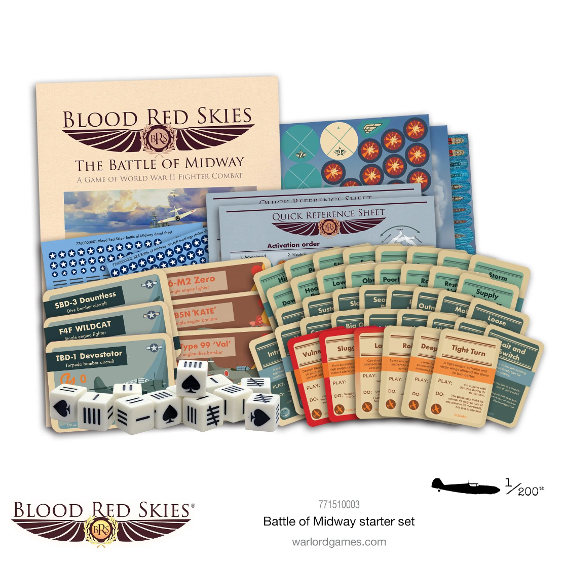 The Battle of Midway Starter Set ⏣ Blood Red Skies ⏣ Warlord