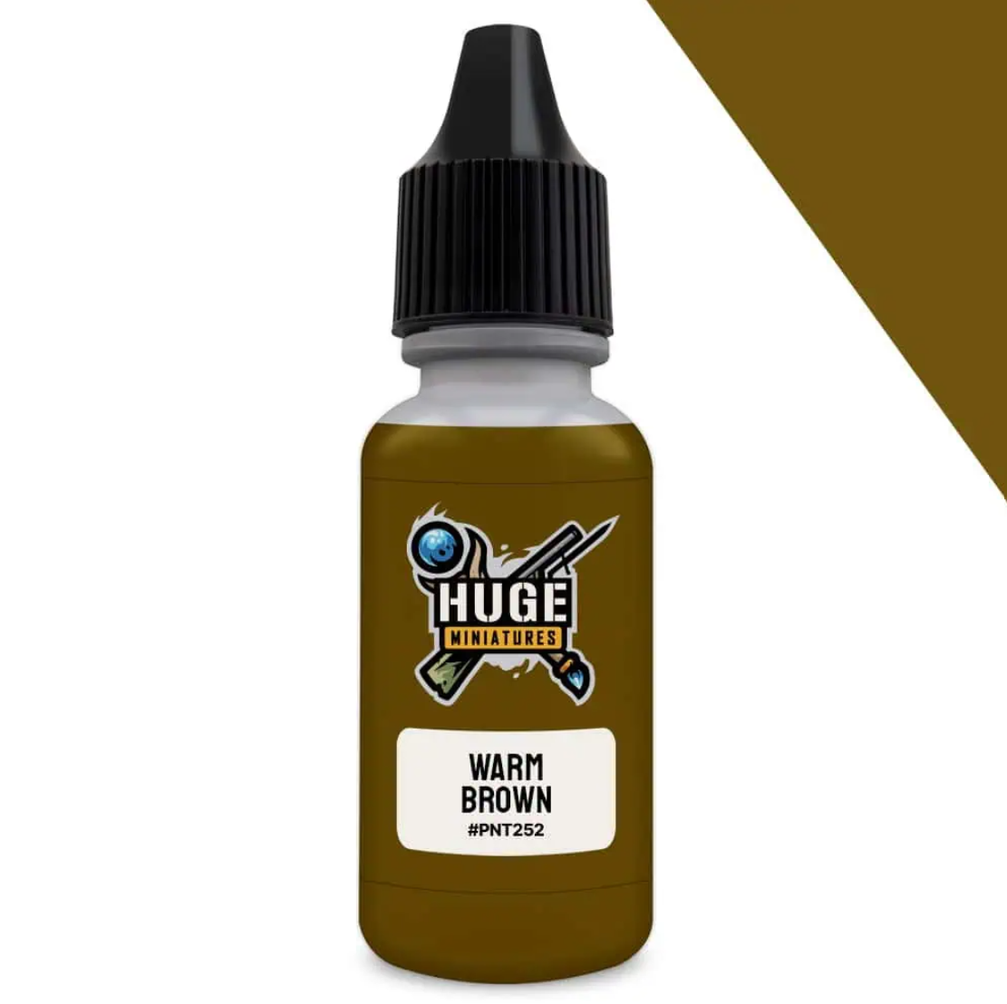 Warm Brown Paint ⏣ Huge Miniatures