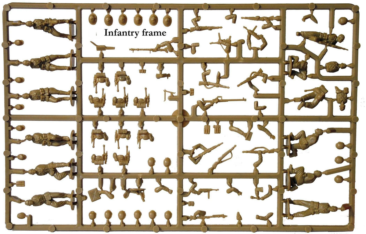 Afrikakorps 1941-1943 ⏣ 12 figures ⏣ Bolt Action ⏣ Perry Miniatures