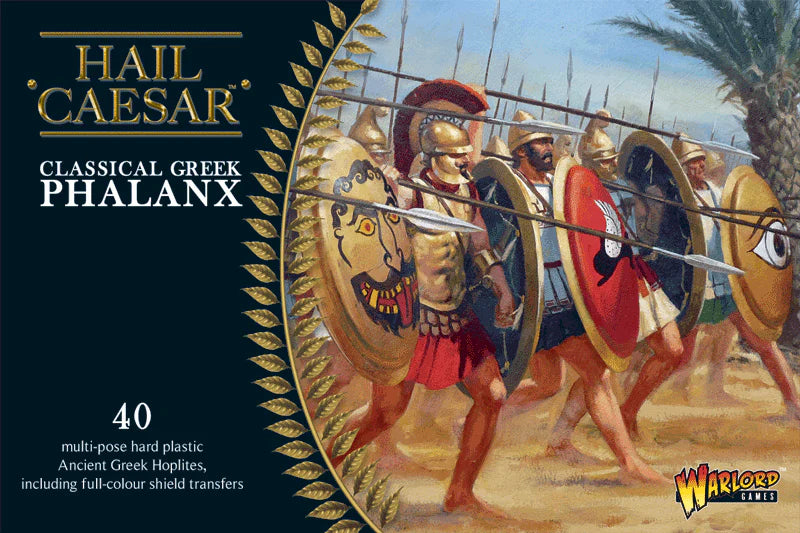 Classical Greek Phalanx ⏣ 40 figures ⏣ SAGA ⏣ Warlord