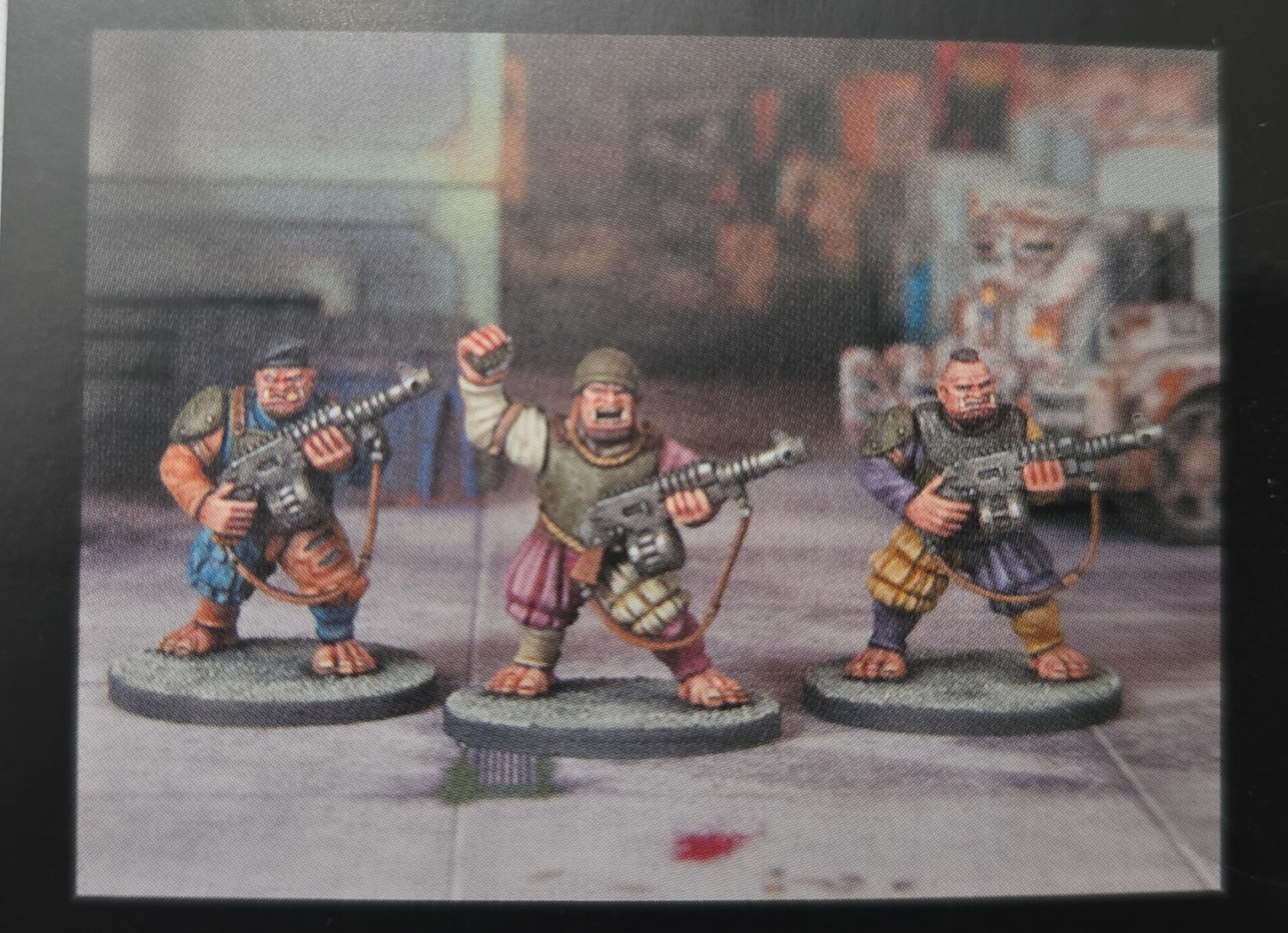 Ogres ⏣ Landsknecht or Scifi ⏣ 3 figures ⏣ Guards of Traitor's Toll ⏣ Wagames Atlantic