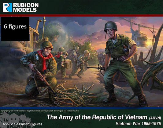 The Army of the Republic of Vietnam ⏣ 6 figures ⏣ Rubicon