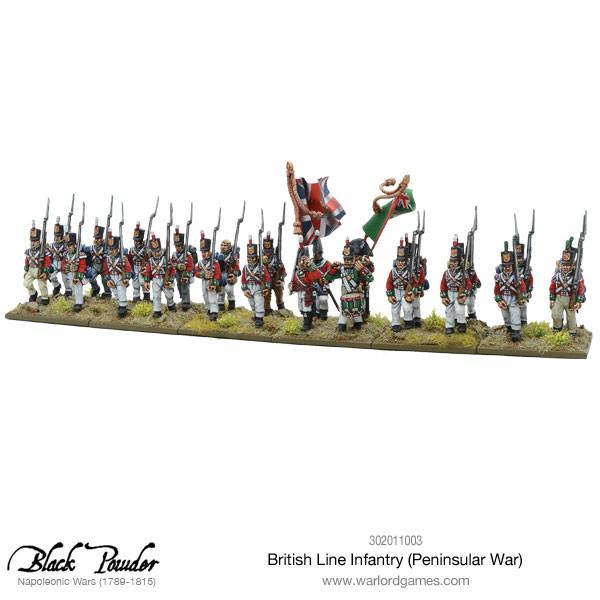 British Line Infantry (Peninsular War) ⏣ Black Powder ⏣ Warlord