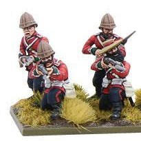 Anglo-Zulu War: British Line Infantry ⏣ 4 figures ⏣ Black Powder ⏣ Warlord