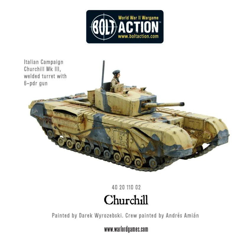 Churchill Tank ⏣ Bolt Action ⏣ Warlord