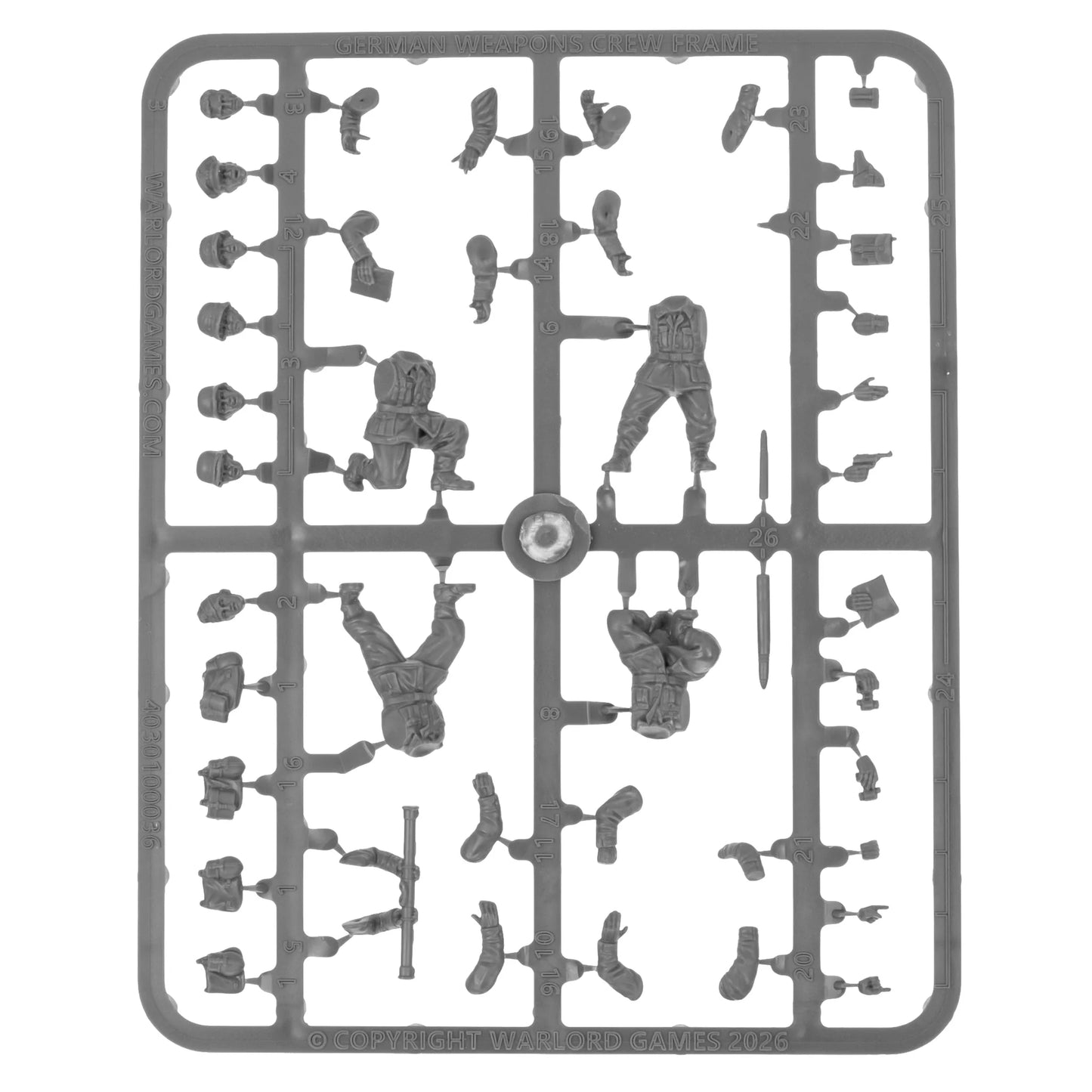 German Heer Heavy Weapons Platoon ⏣ 12 figures ⏣ Bolt Action ⏣ Warlord