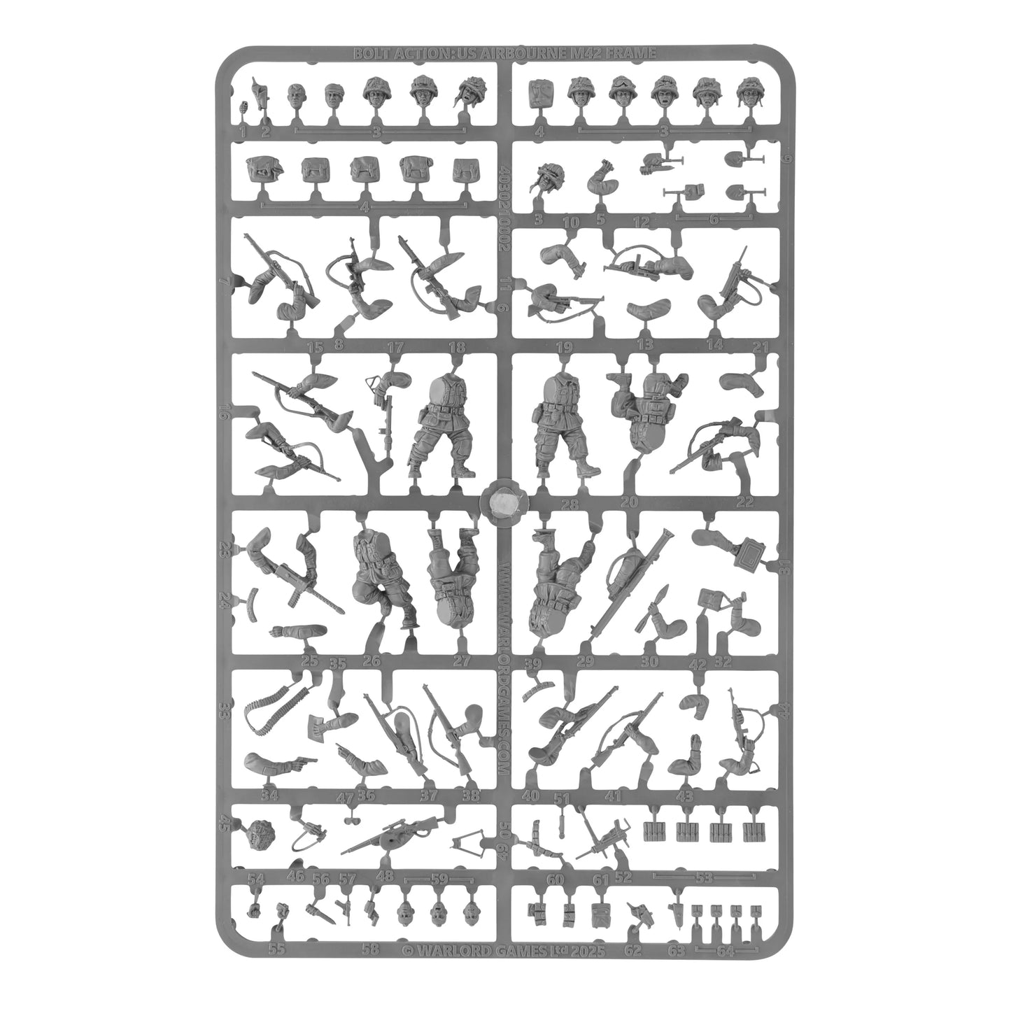 US Airborne D-Day Platoon ⏣ 6 figures ⏣ Bolt Action ⏣ Warlord