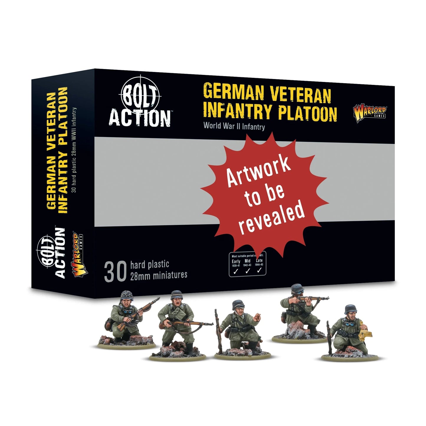 German Veteran Infantry Platoon - PREORDER