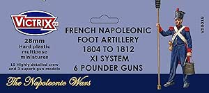 Victrix French Napoleonic Foot Artillery - 1 cannon