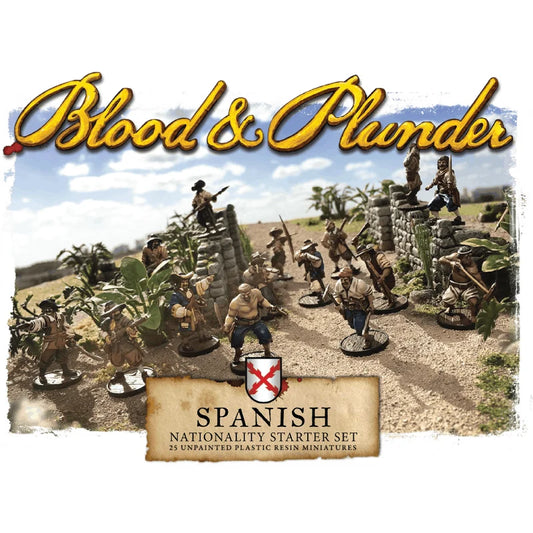 Spanish Nationality Starter Set ⏣ 25 figures ⏣ Blood & Plunder ⏣ Firelock Games