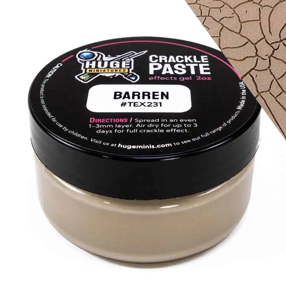 Barren Crackle Paste