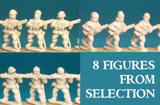 Handgunners ⏣ 8 figures ⏣ SAGA ⏣ Gripping Beast