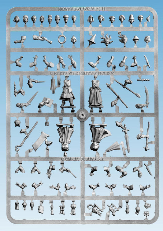 Wizards II ⏣ 4 figures ⏣ Frostgrave ⏣ North Star
