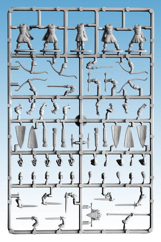 Elf Light Infantry ⏣ 5 figures ⏣ SAGA ⏣ North Star