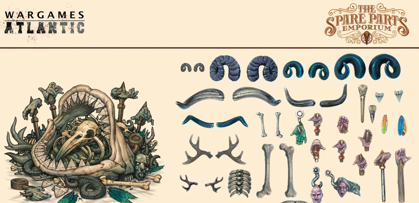 Dead Animal Bits ⏣ 100 accessories ⏣ Wargames Atlantic