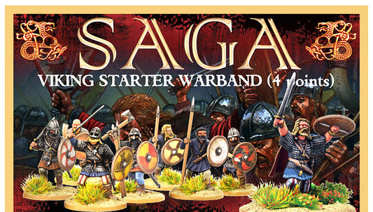 Viking Starter Warband ⏣ 32 figures ⏣ SAGA ⏣ Gripping Beast