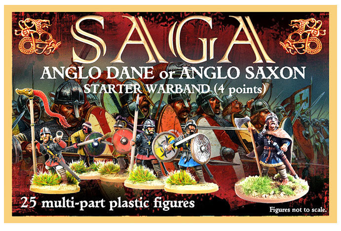 Anglo-Dane or Anglo-Saxon Starter Warband ⏣ 32 figures ⏣ SAGA ⏣ Gripping Beast